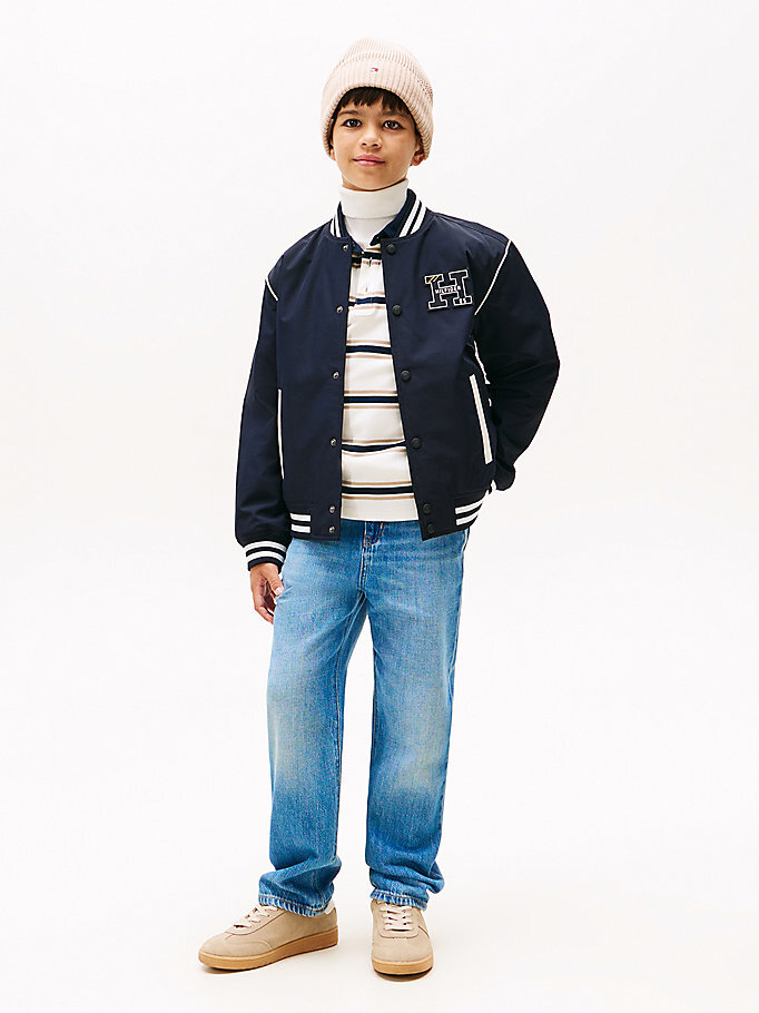 Erkek Çocuk Skater Mid Blue Jean Pantolon KB0KB099231CE | Tommy
