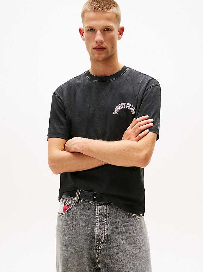 Erkek TJM Relax Novelty T-shirt DM0DM22060BDS | Tommy Hilfiger