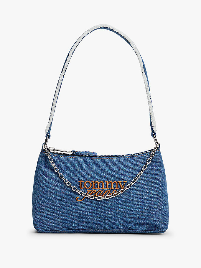 Kadın TJW Cool Denim Omuz Çantası AW0AW185751A7 | Tommy Hilfiger