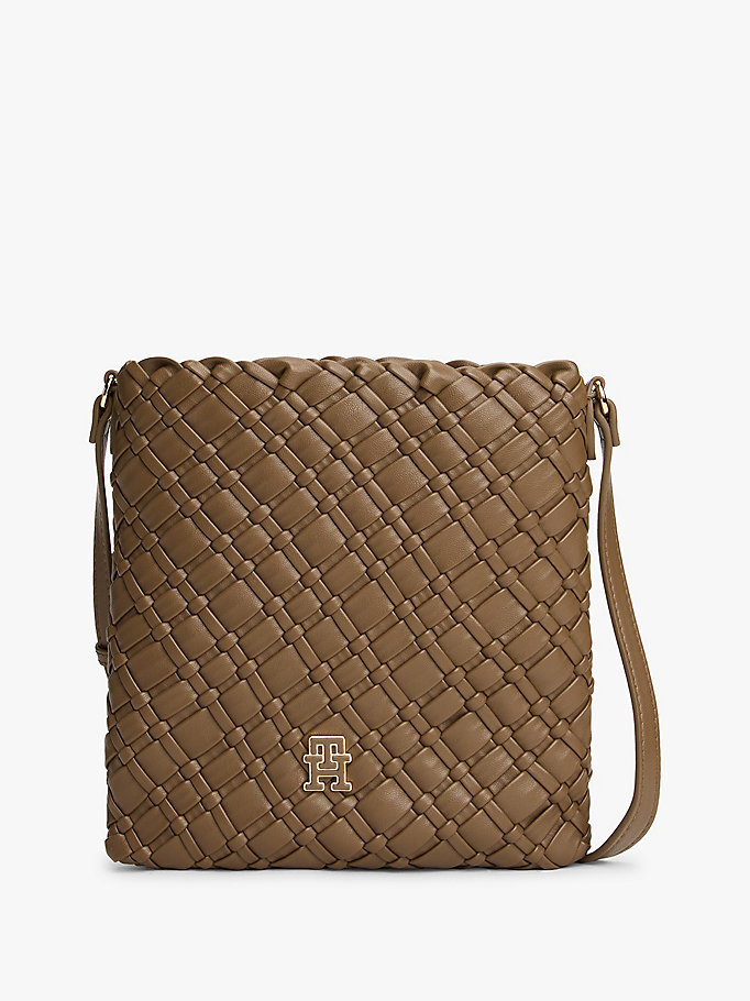 Kadın TH Braided Çapraz Çanta AW0AW18158R07 | Tommy Hilfiger
