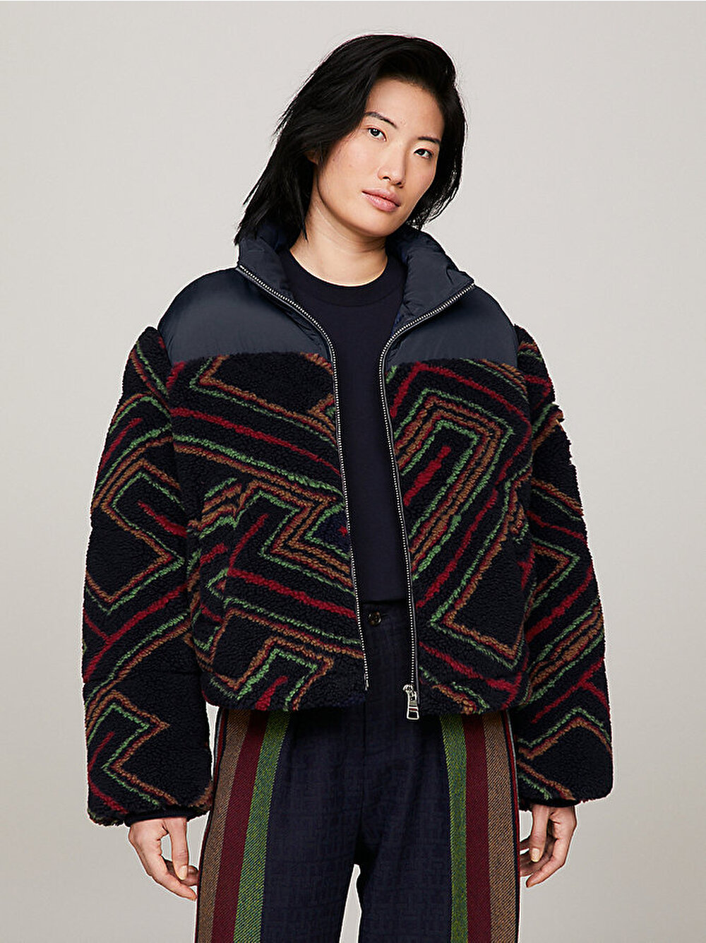 Pendleton shop puffer jacket