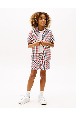 Erkek Çocuk Seersucker Şort