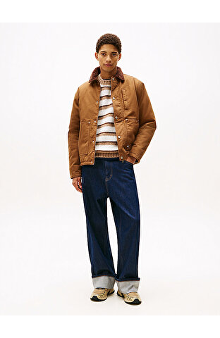 Erkek TH Baggy Turn Up Loose Jean Pantolon