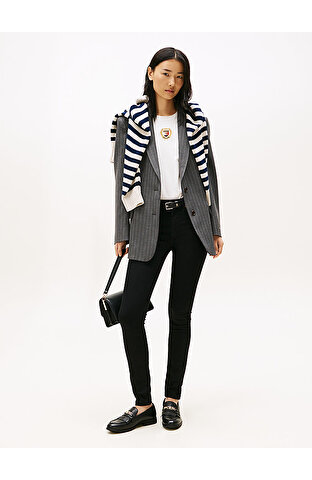 Kadın Denim Black Como Skinny Jean Pantolon