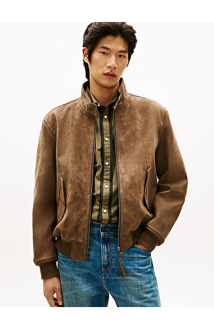 Erkek Nubuck Harrington Ceket