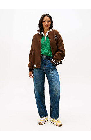 Kadın Denim Mine Barrel Jean Pantolon