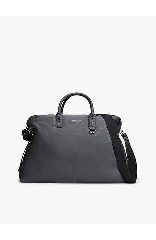 Erkek TH Premium Leather Duffle Çanta