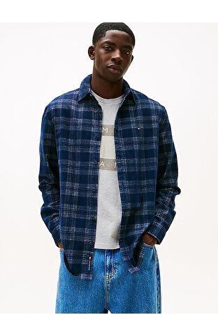 Erkek TJM Regular Check Cord Gömlek