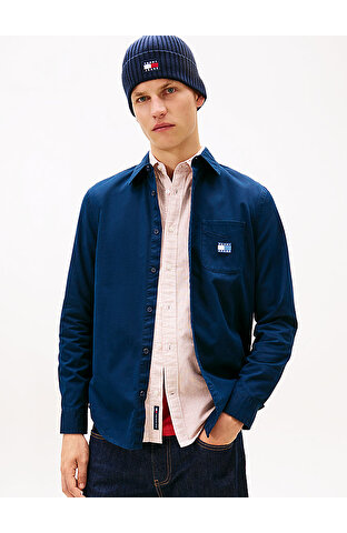 Erkek Tjm Reg Washed Twill Gömlek