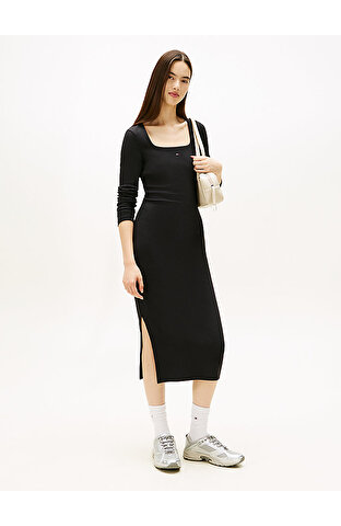 Kadın Tjw Soft Rib Midi Elbise