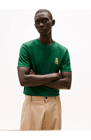 Erkek Crest Gifting Interlock T-shirt