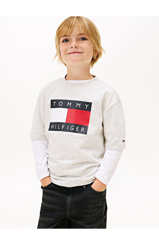 Erkek Çocuk Heritage Printed T-shirt