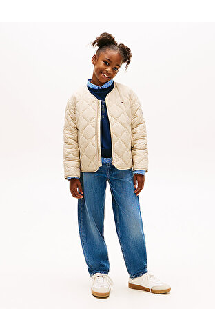 Kız Çocuk Barrel Washed Jean Pantolon