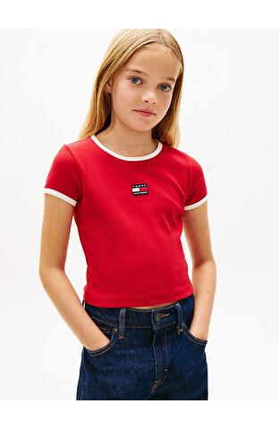 Kız Çocuk Heritage Flag T-shirt