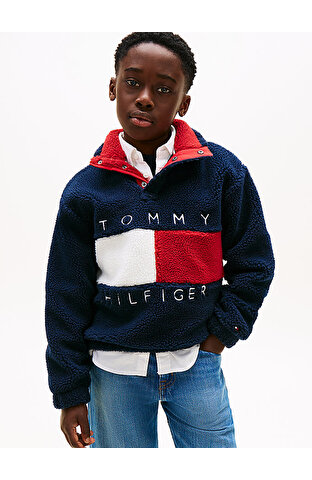 Çocuk Unisex Heritage Flag Fleece Sweatshirt