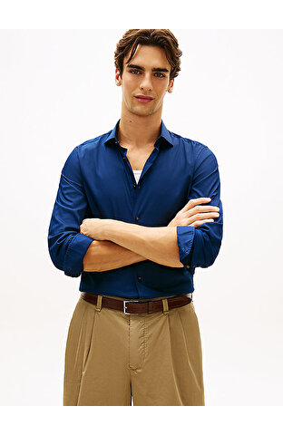 Erkek DC Flex Collar Solid Gömlek