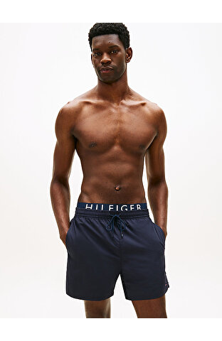 Erkek Medium Drawstring Deniz Şortu