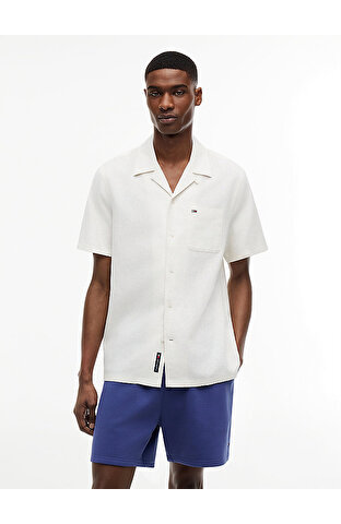 Erkek TJM Regular Linen Blend Gömlek