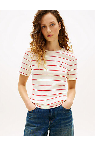 Kadın Slim Cody C-neck T-shirt