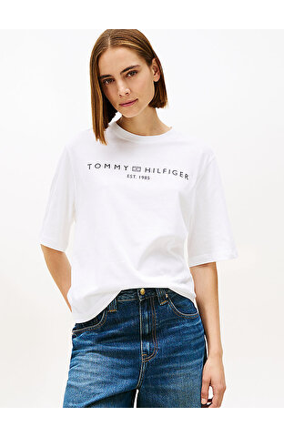 Kadın Corp Logo Trapeze T-shirt