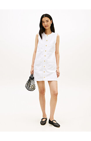 Kadın Denim Mini Elbise