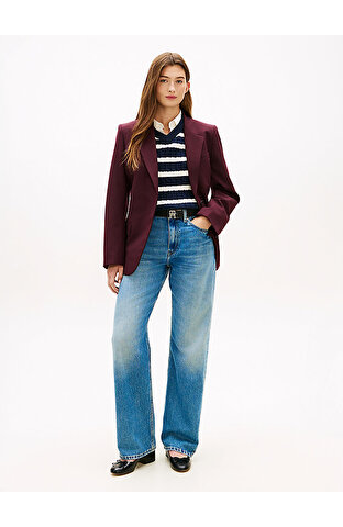 Kadın Denim Finn Loose Straight Jean Pantolon