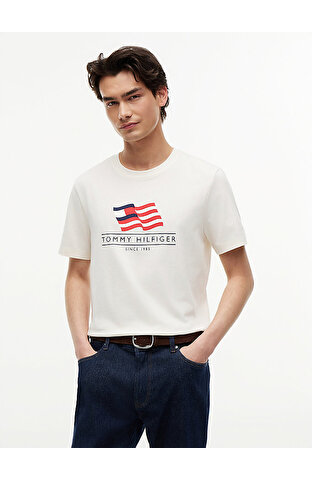Erkek RWB Main Flag Regular T-shirt