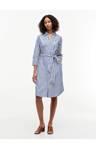 Kadın Essential Poplin Regular Elbise