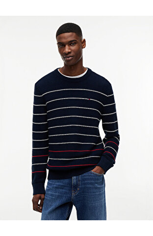 Erkek TJM Slim Stripe Kazak
