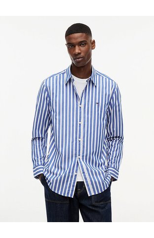 Erkek TJM Regular Poplin Patte Gömlek