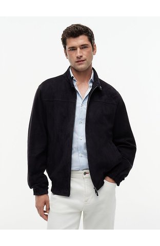 Erkek Essential Leather Ceket