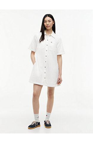Kadın TJW Twill A-Line Elbise