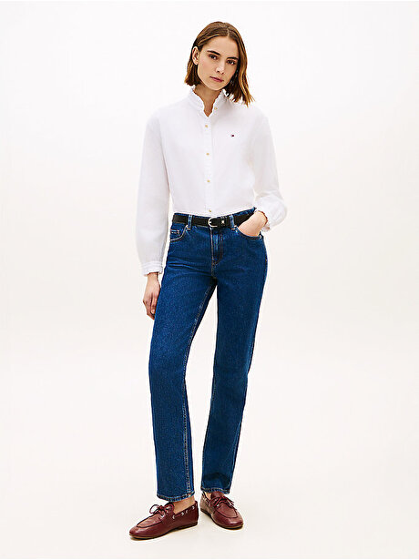 Kadın Classic Straight Jean Pantolon