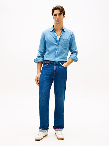 Erkek Relaxed Straight Jean Pantolon