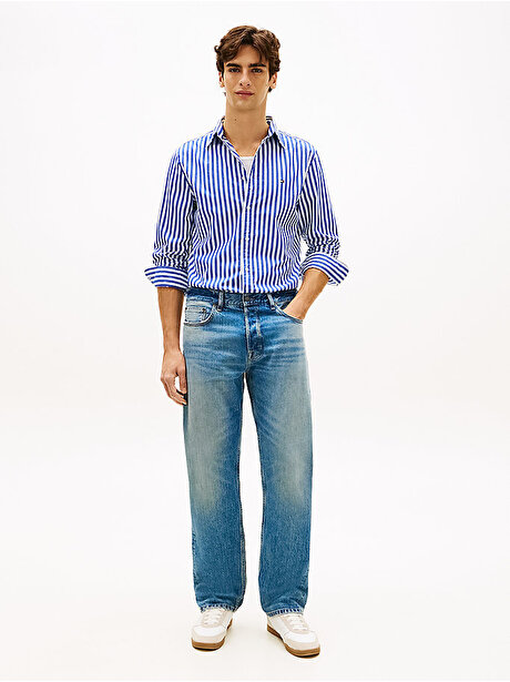 Erkek Relaxed Straight Jean Pantolon