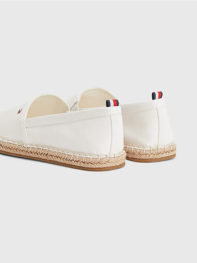 Kadın Basic Tommy Espadril Beyaz  FW0FW06497YBI
