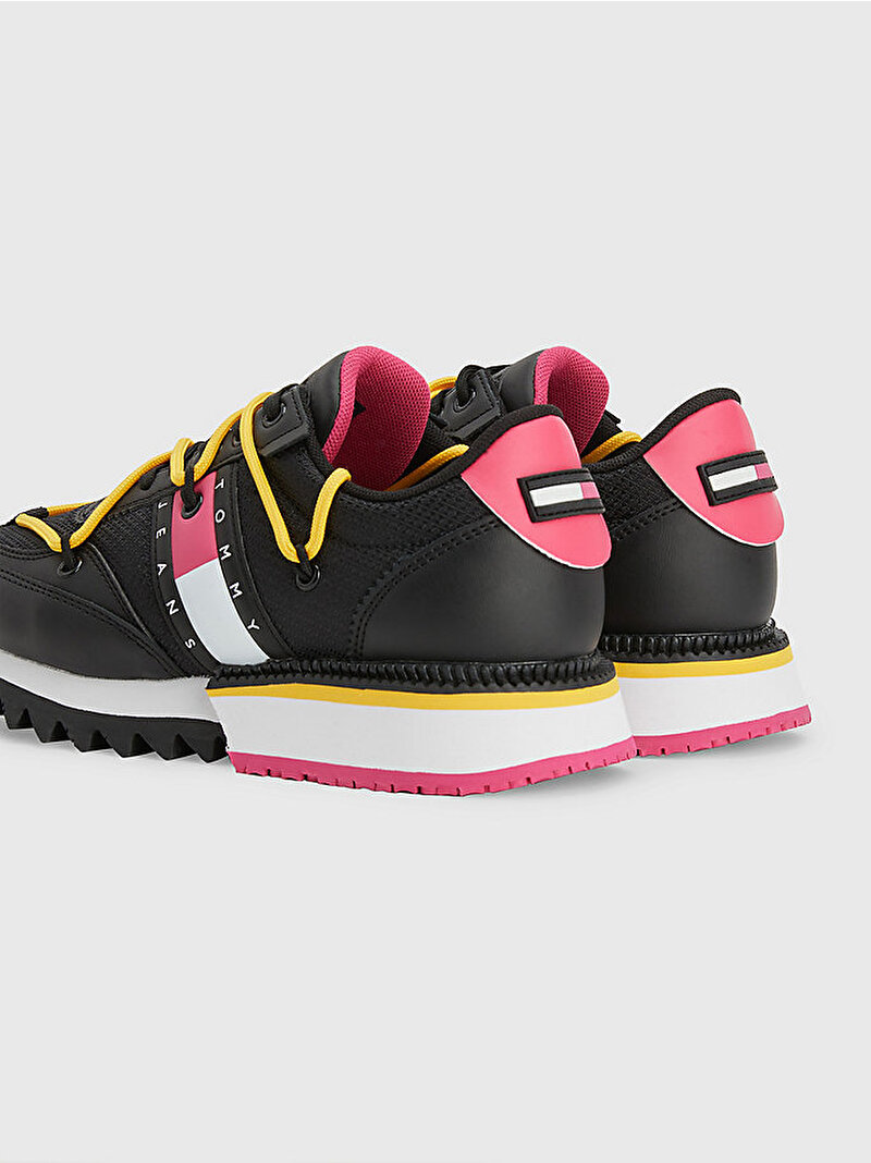 Kadın Tommy Jeans Sneaker Siyah EN0EN020560GJ