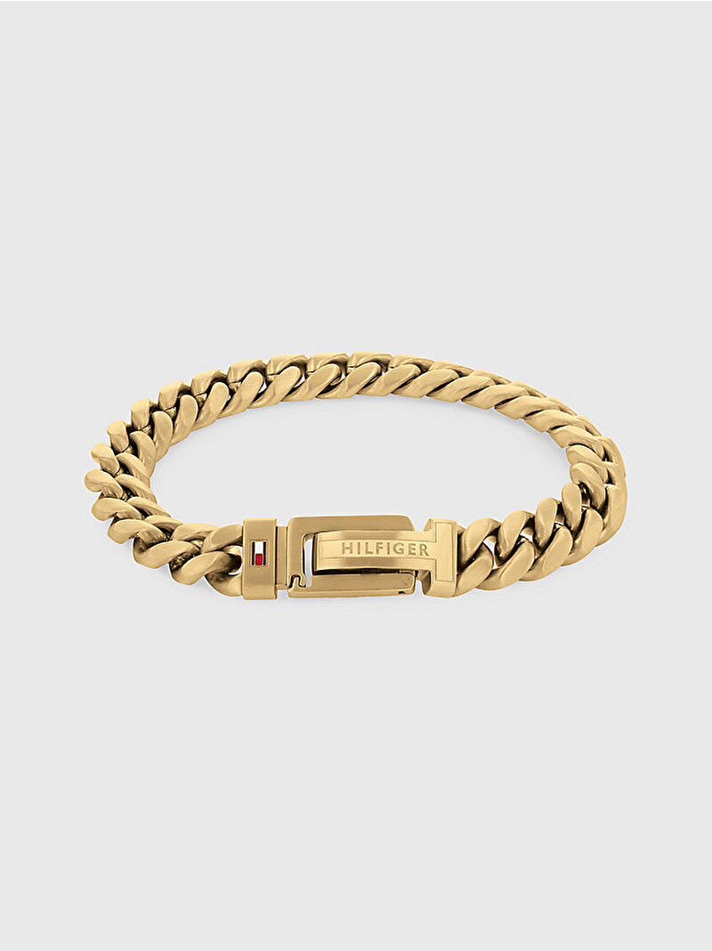 Erkek Adjustable Notch Metal Bileklik Gold MJM2790434000