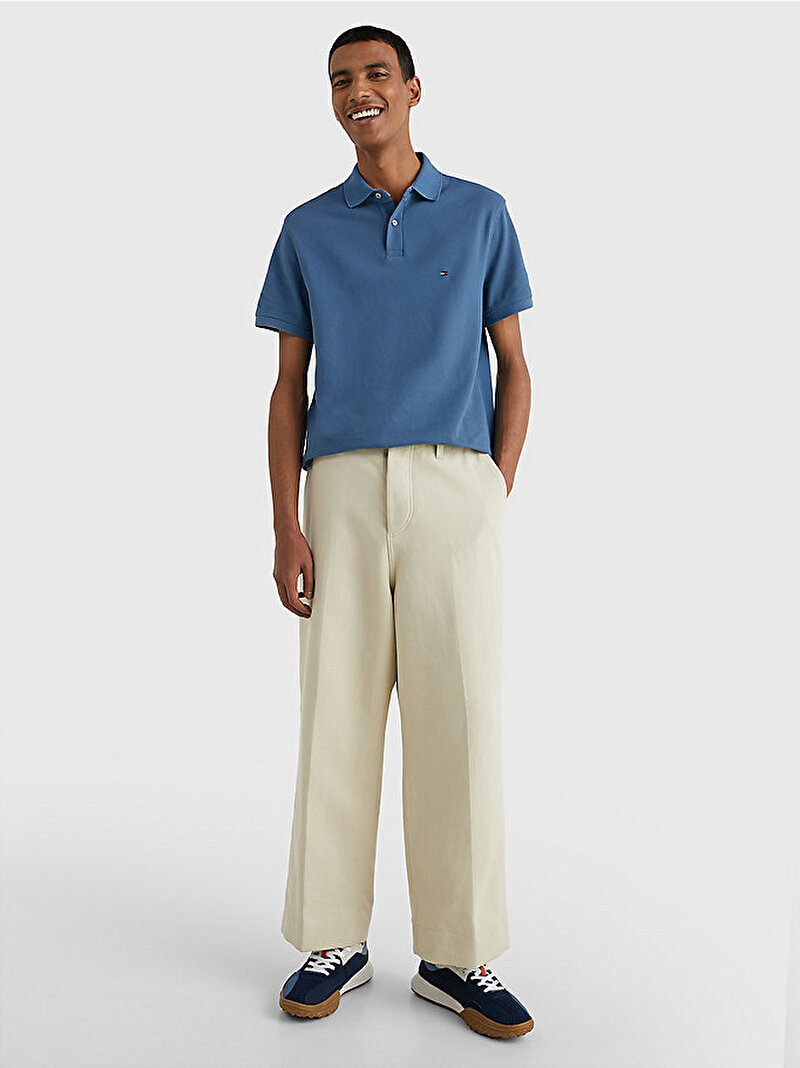 Erkek 1985 Regular Polo Yaka TShirt MW0MW17770DBX Tommy Hilfiger