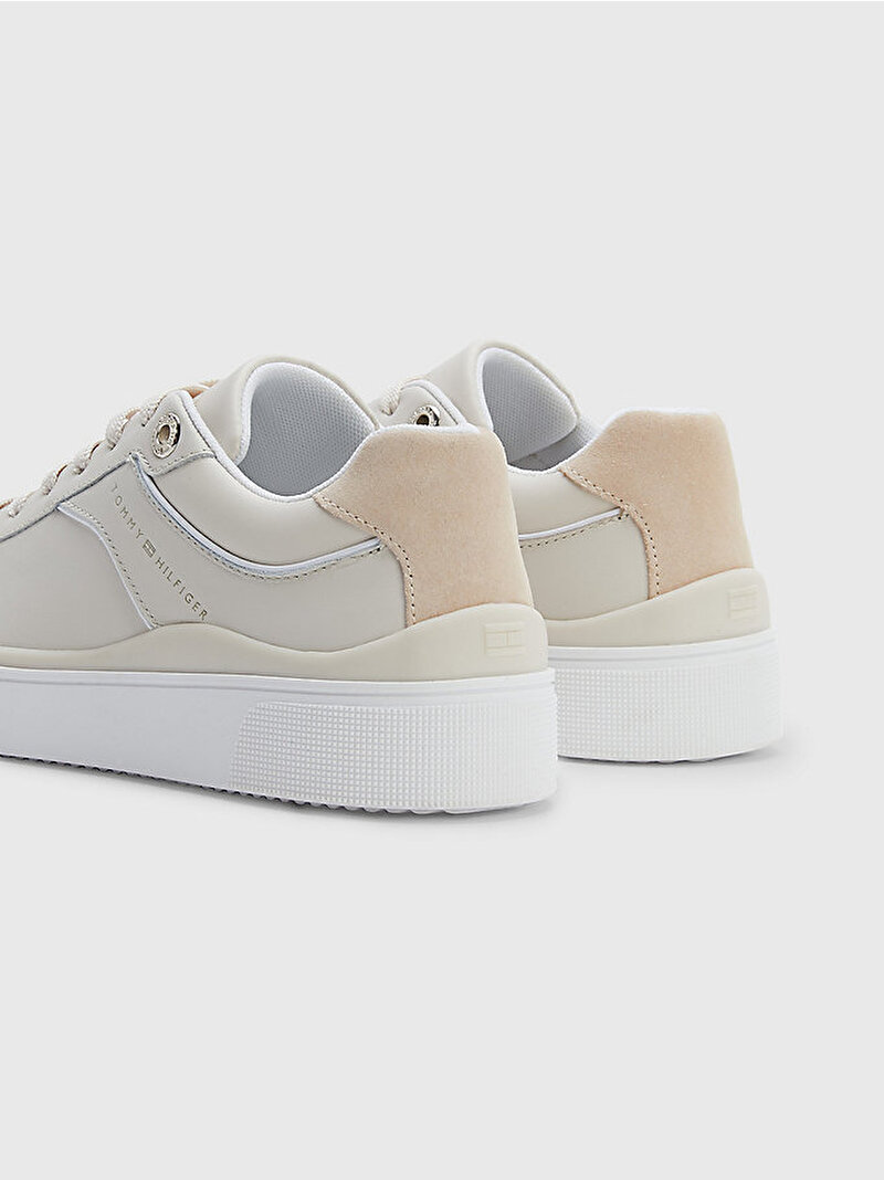 Kadın Feminine Court Sneaker Bej  FW0FW07122TRY