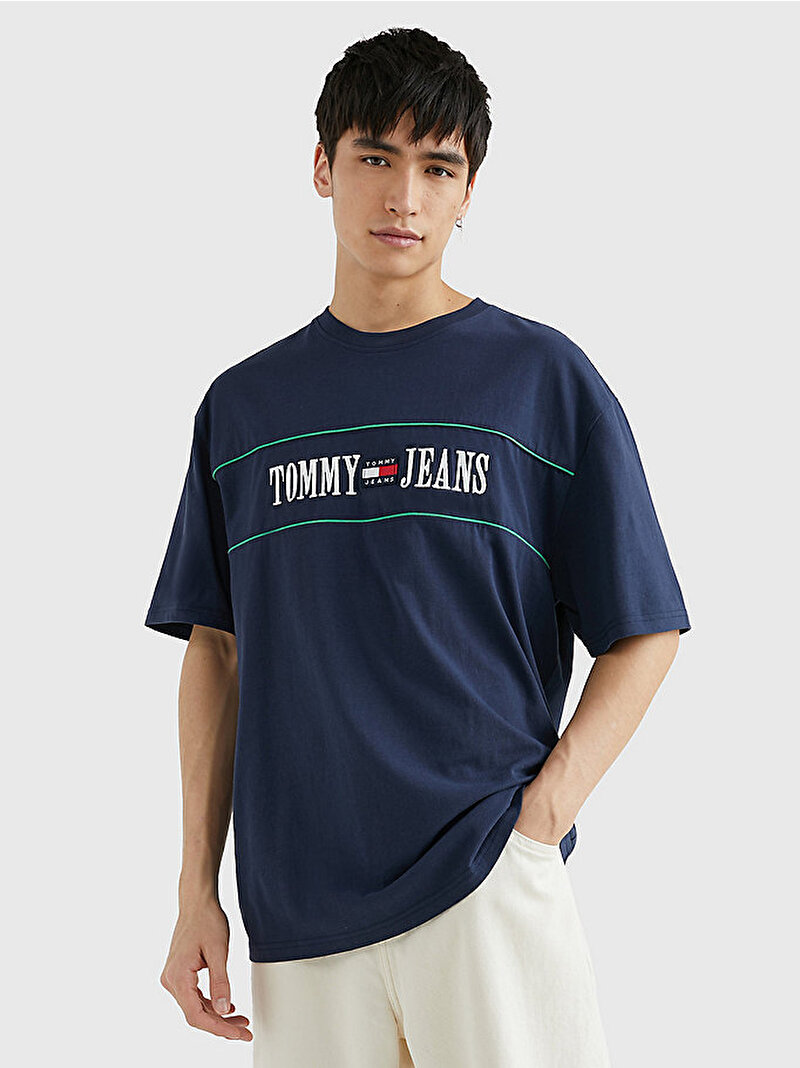 Erkek Tjm Skater Archive T-Shirt Lacivert DM0DM16309C87