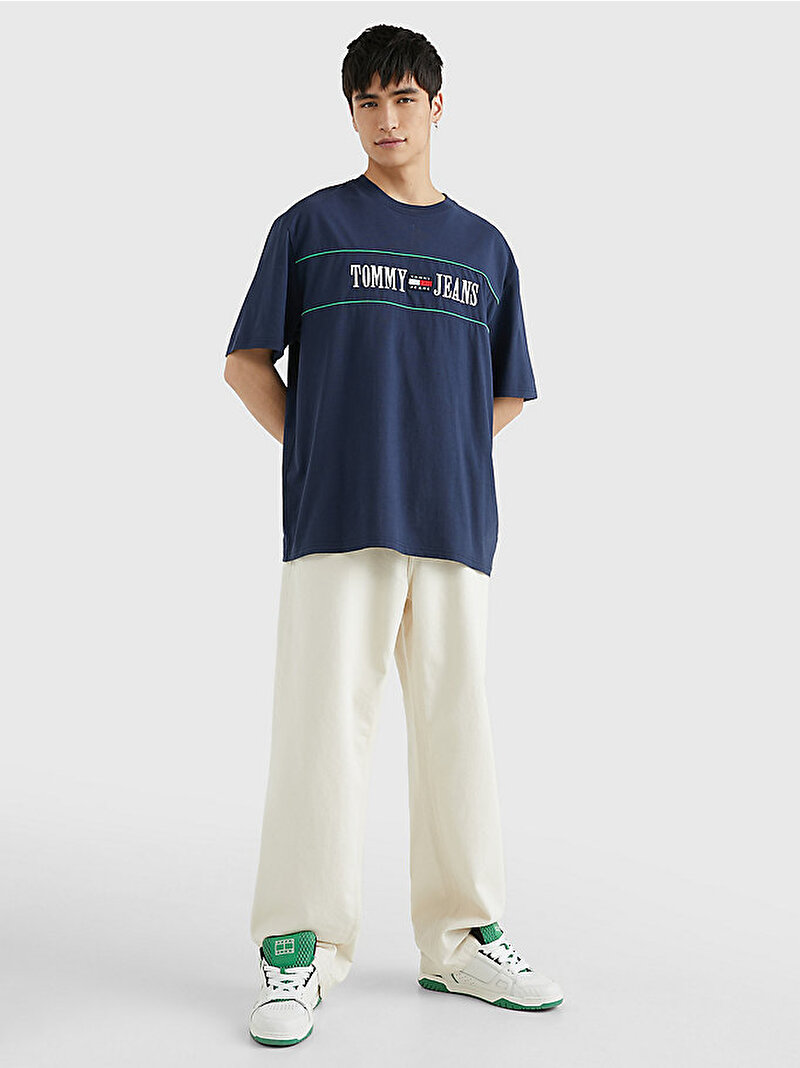 Erkek Tjm Skater Archive T-Shirt Lacivert DM0DM16309C87