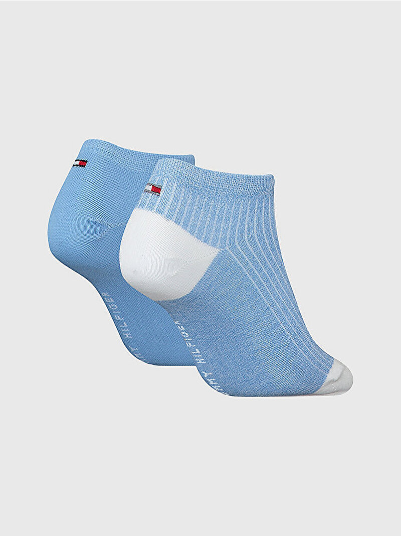 Kadın 2'Li Sneaker Çorabı Mavi  S701222651001