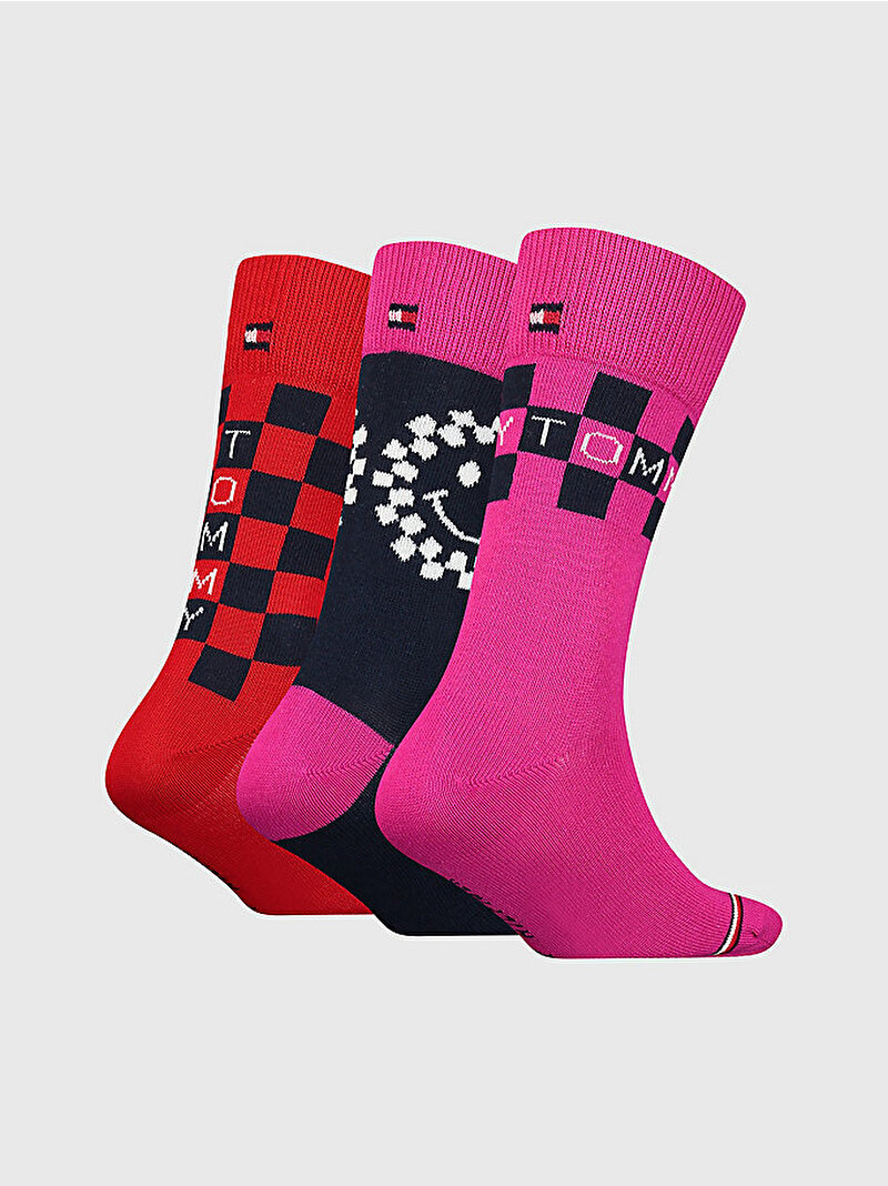 Çocuk Unisex 3'Lü Çorap Çok renkli S701220267002
