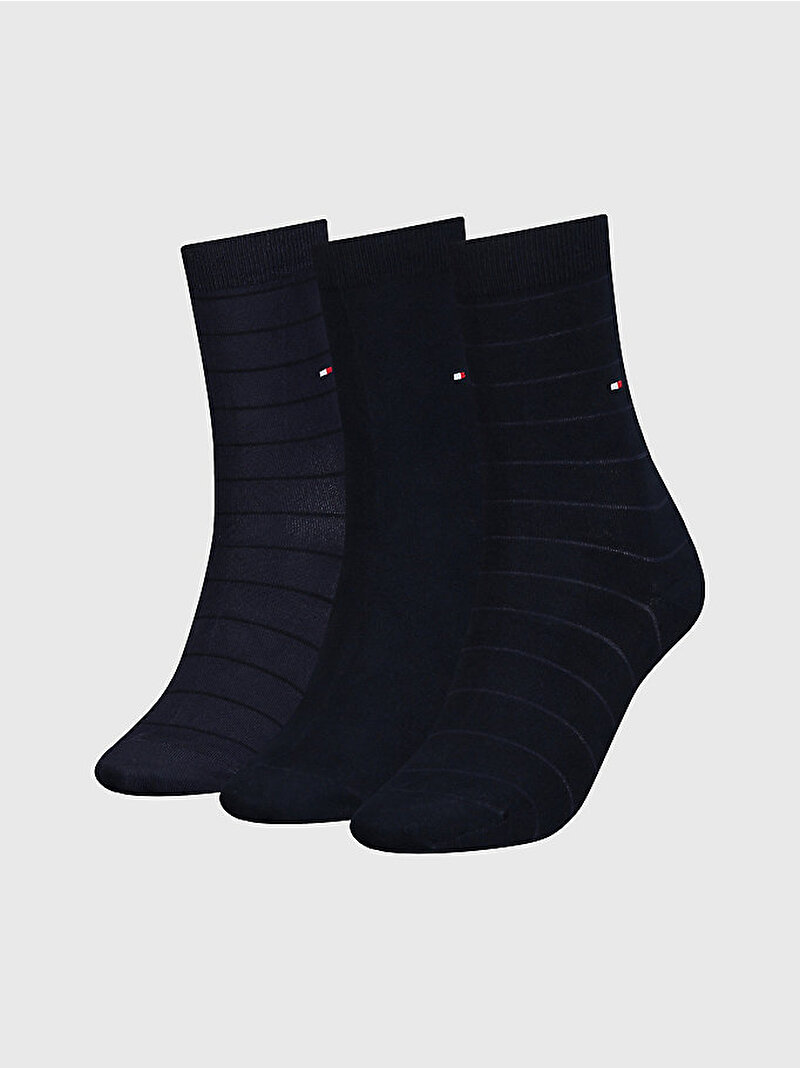 Kadın 3'Lü Çorap Lacivert S701220262001