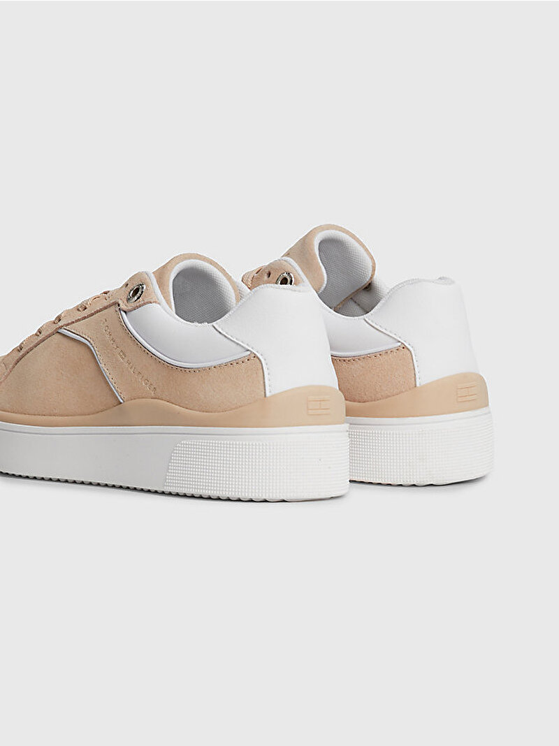 Kadın Chrome Free Süet Sneaker Bej  FW0FW07123TRY