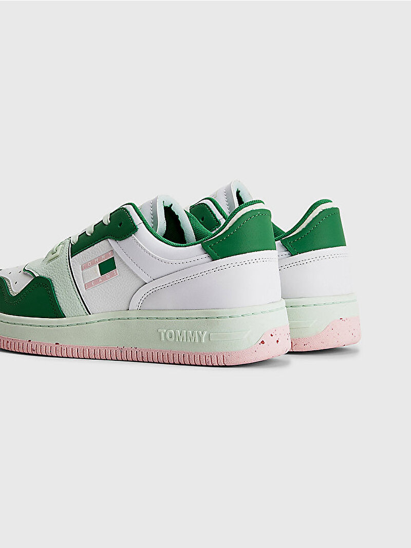 Kadın Tommy Jeans Retro Sneaker Yeşil EN0EN02128LXW