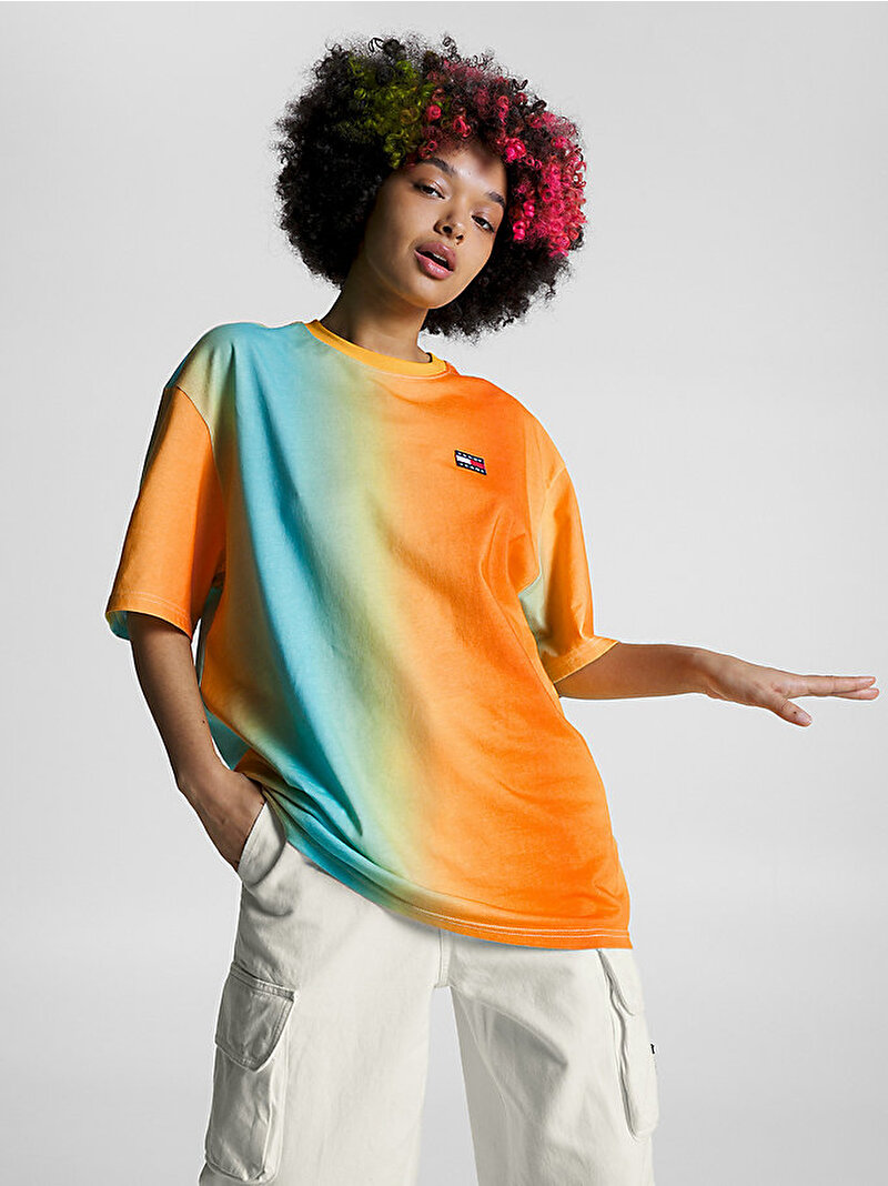 Erkek Tju Aop T-shirt Çok renkli DM0DM173640JP