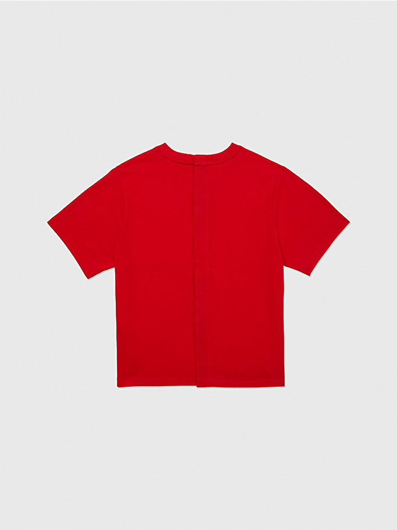 Kadın Adaptive Tj Linear T-shirt Kırmızı 76J4091ADPXNL