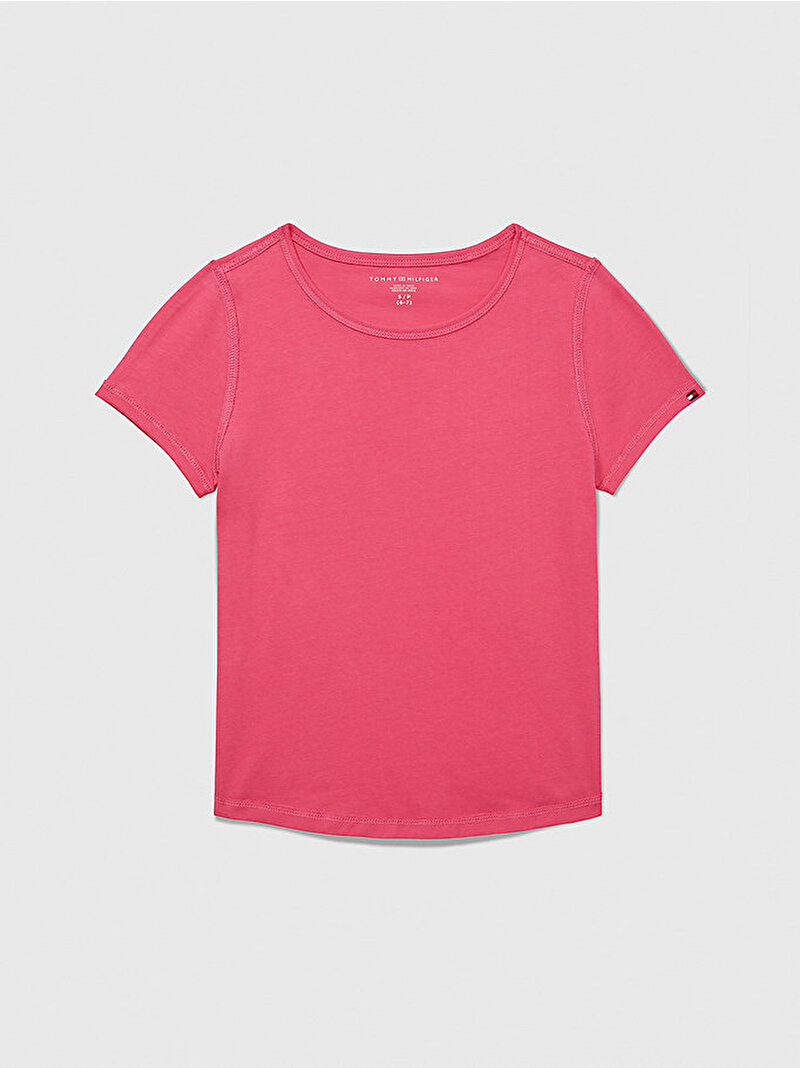 Kız Çocuk Adaptive Essential T-shirt Pembe  71J3700ADPDRK